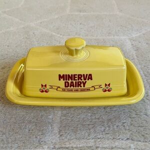 Fiesta Sunflower x Minerva Dairy Butter Dish